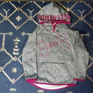 Under armour cold girl YXS gray sweatshirt